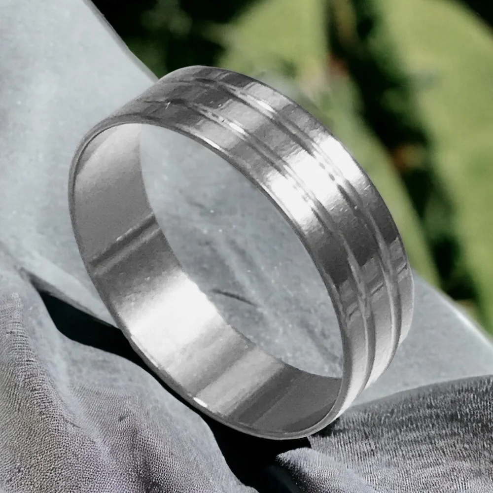 Stainless Steel Men’s Ring